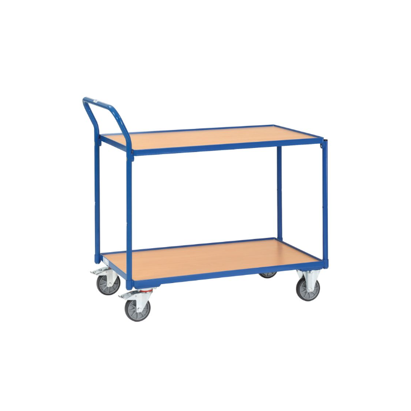 Chariot à plateaux bois