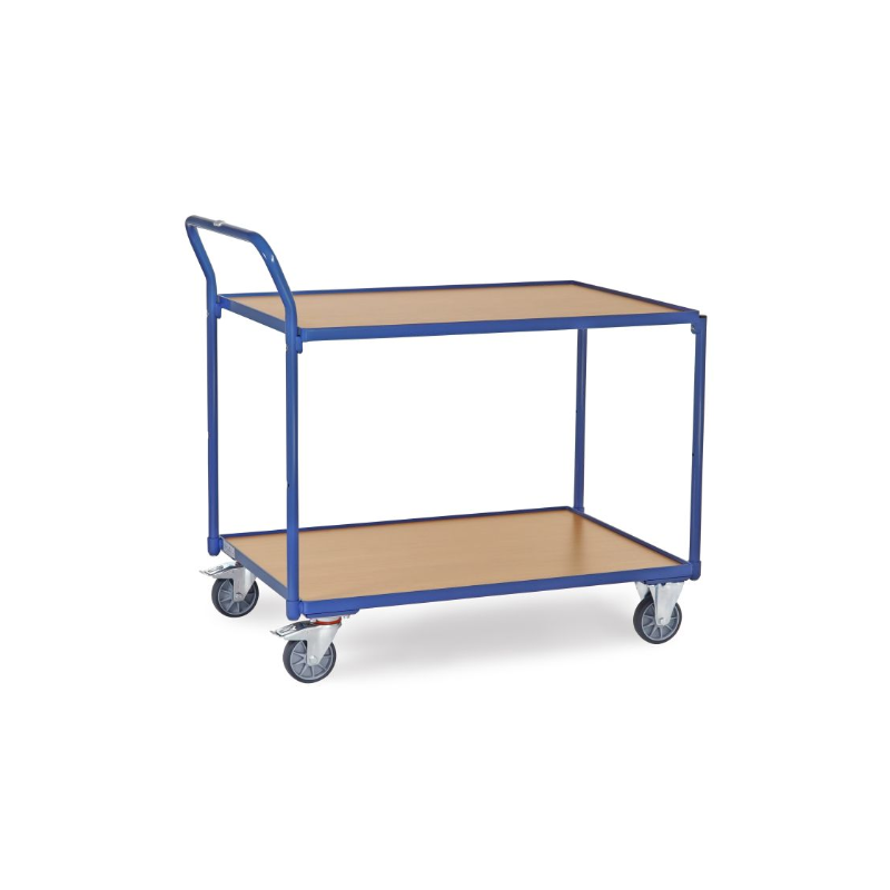 Chariot à plateaux bois
