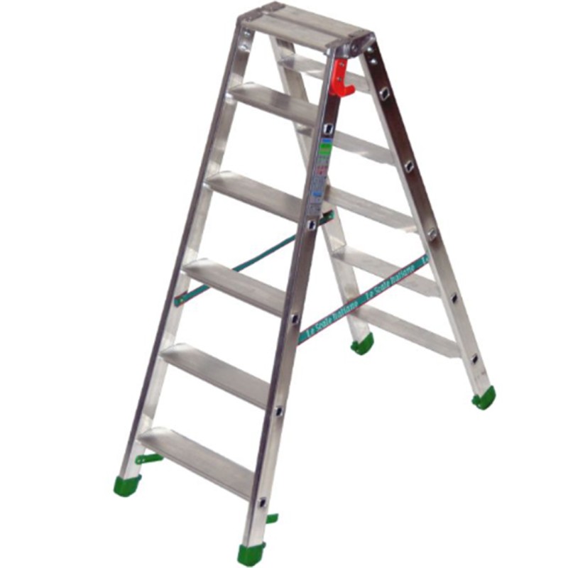 Marchepied professionnel repliable double accès