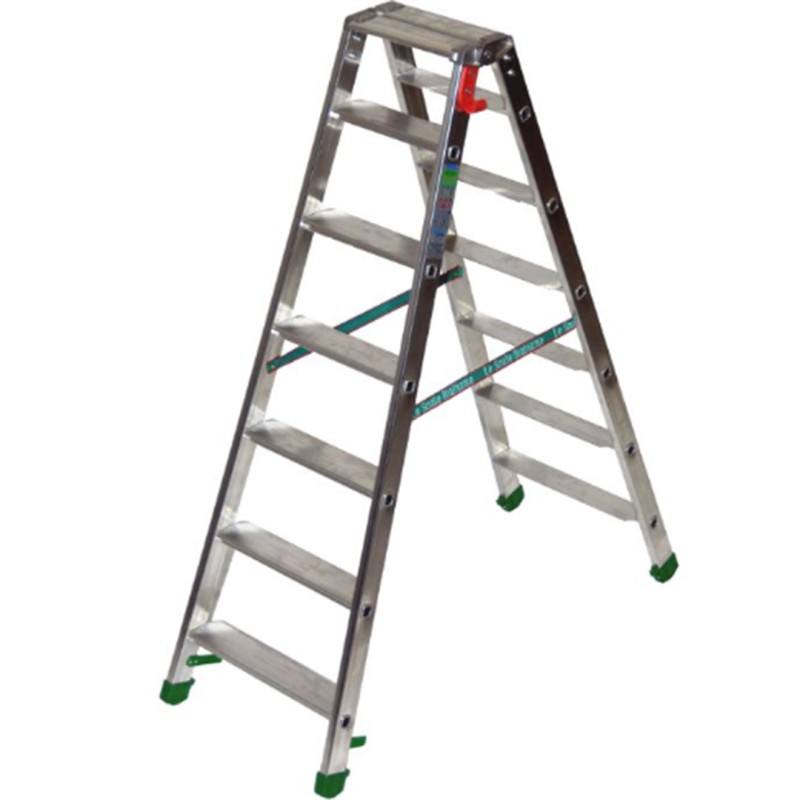 Marchepied professionnel repliable double accès