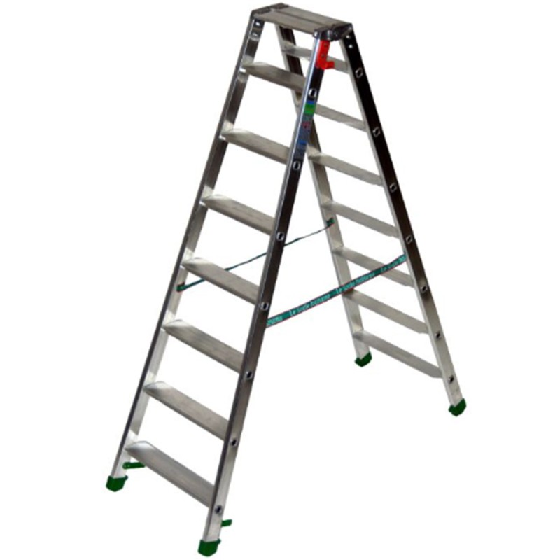 Marchepied professionnel repliable double accès