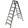 Marchepied professionnel repliable double accès