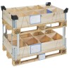 Accessoire pour réhausse pliante en bois