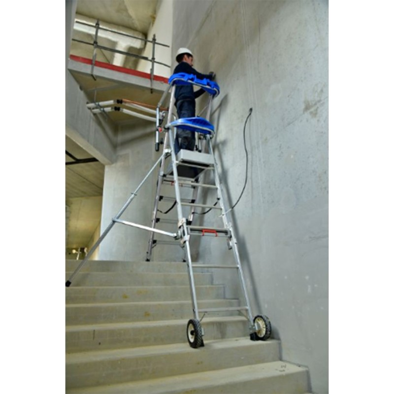 Plateforme individuelle roulante à hauteur fixe ou télescopique
