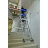 Plateforme individuelle roulante à hauteur fixe ou télescopique