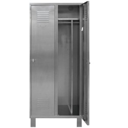 Vestiaire monobloc inox