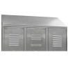 Vestiaire monobloc inox