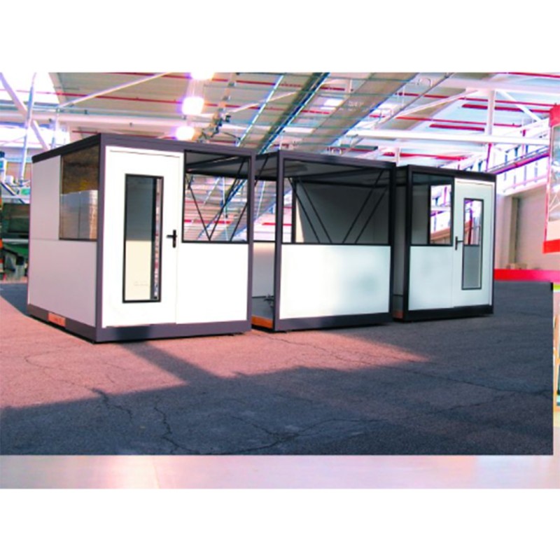 Cabines d'atelier pre-montees
