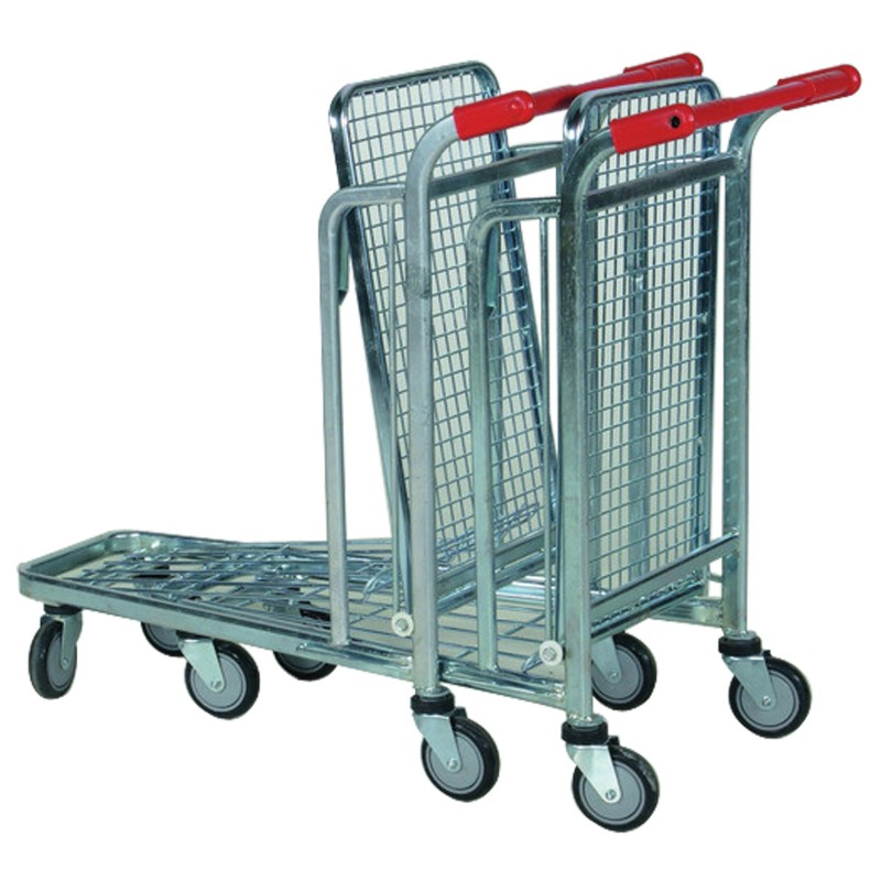 Chariot emboîtable 2 plateaux fil