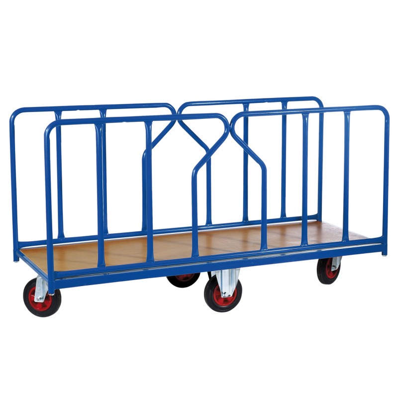 Chariot pour charges longues - roues losanges