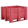 Caisse palette monobloc couleur