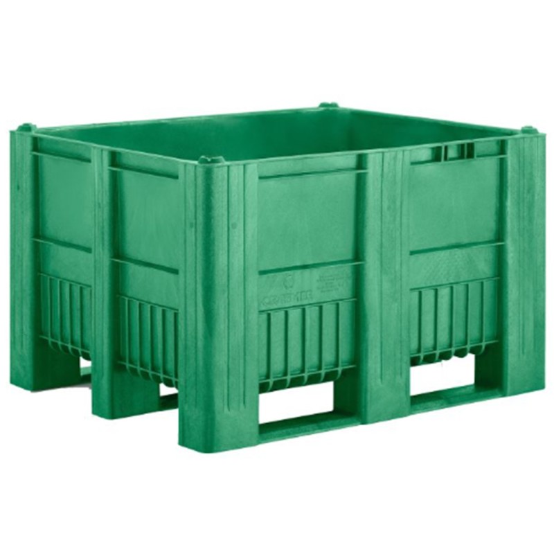 Caisse palette monobloc couleur