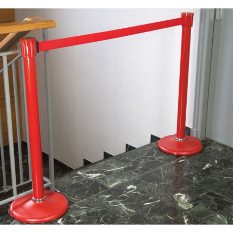 Poteau Transway® Color avec tête à sangle