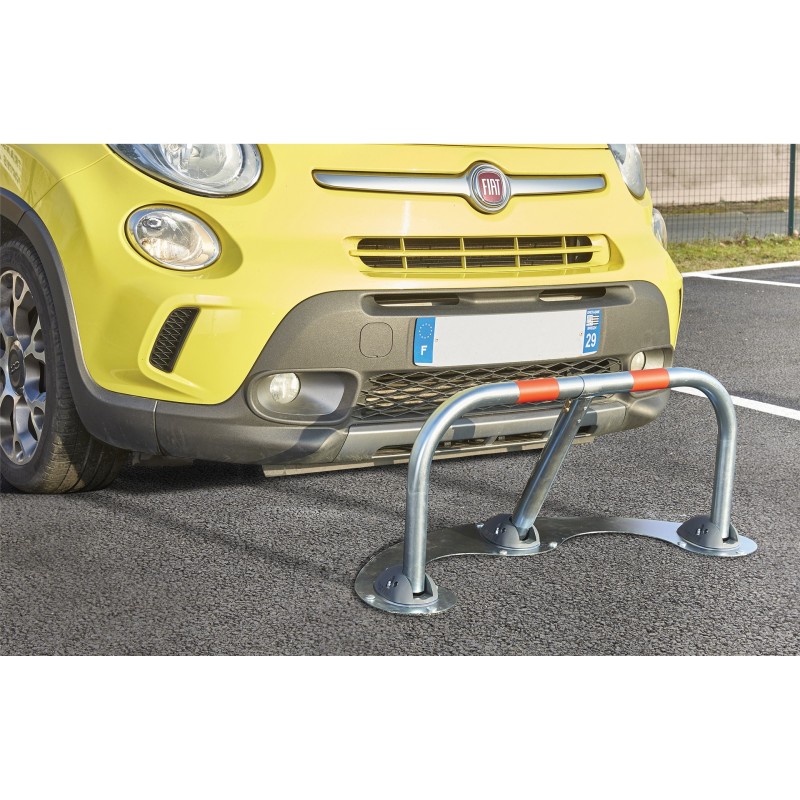 Barrière de parking 3 pieds spécial macadam