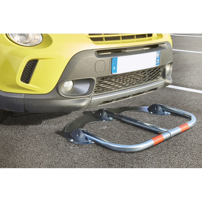 Barrière de parking 3 pieds spécial macadam