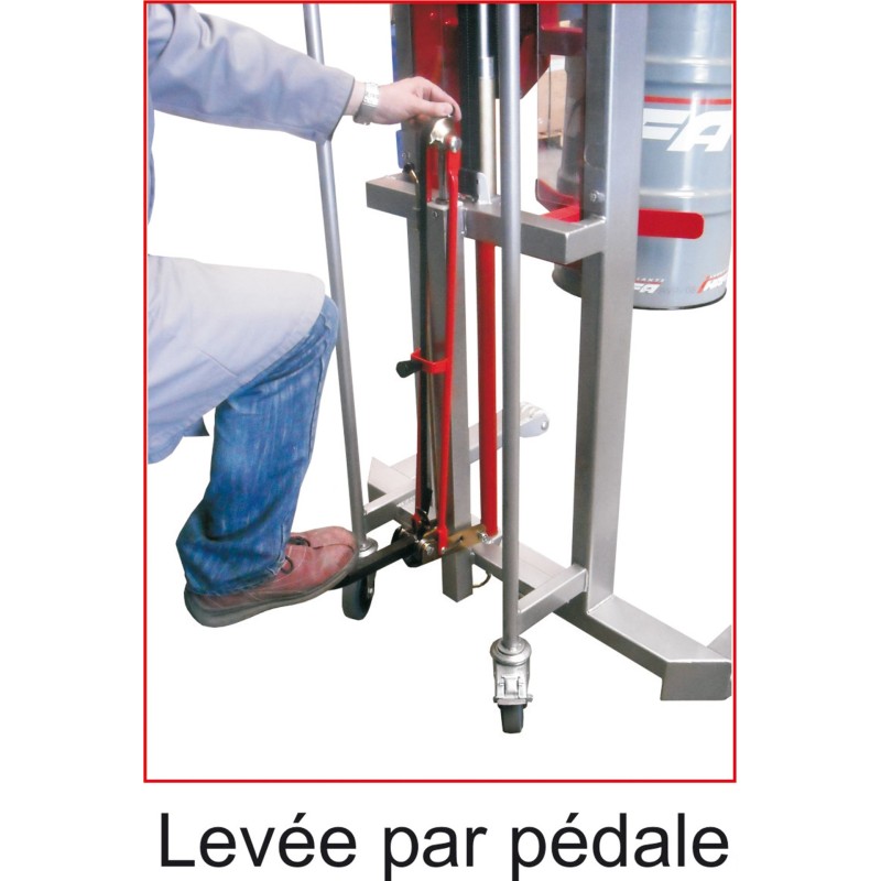 Élévateur à fûts universel